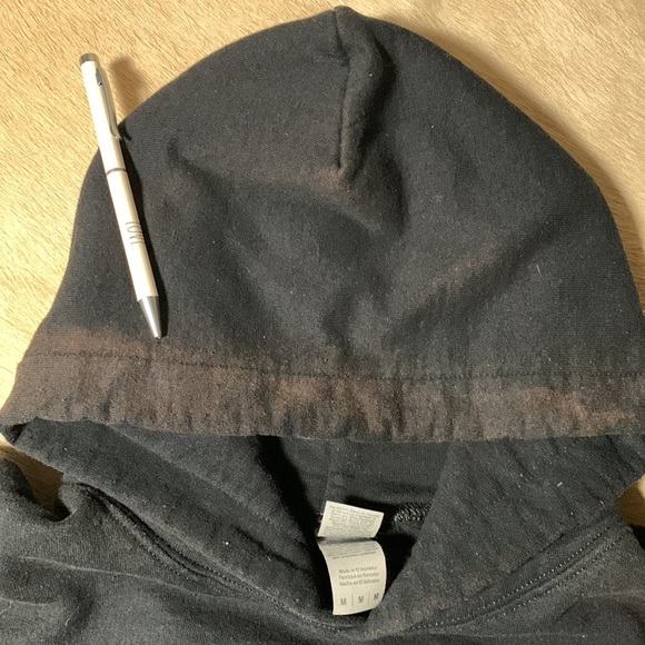 Men’s TESLA Black Embroidered HOODIE Sweatshirt - Picture 5 of 9